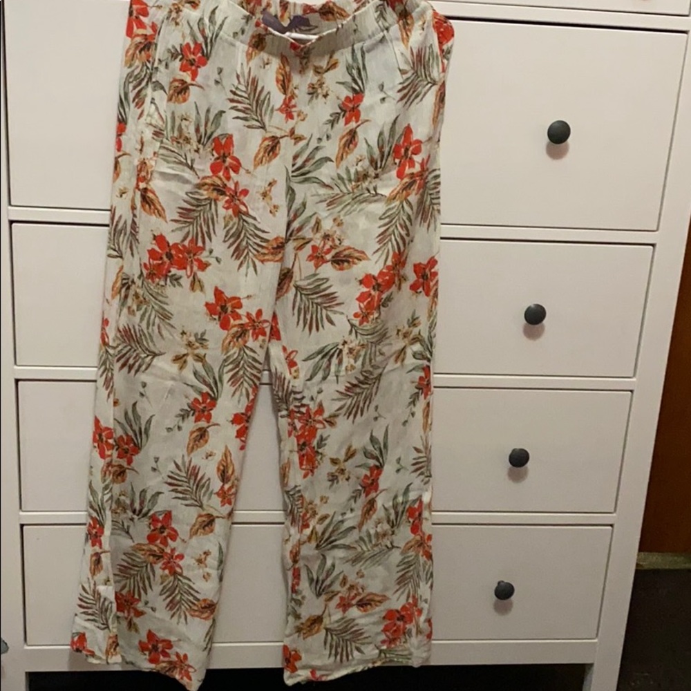 Floral Dress Pants